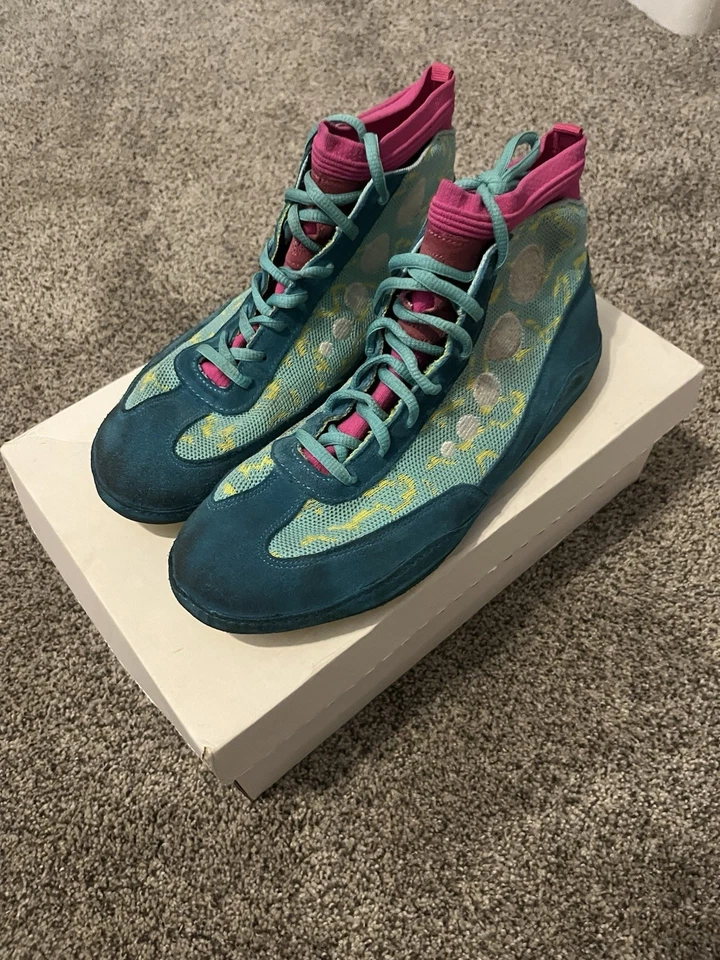 Teal Funky Flickr niños talla 8 (ajuste 10) Foto 3 de 4