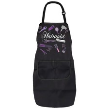Hair Stylist Apron With Pockets Barber Beauty Salon Waterproof Adjustable
