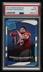 New Listing2017 Panini Donruss Rated Rookie Patrick Mahomes II #327 PSA 8 NM-MT RC
