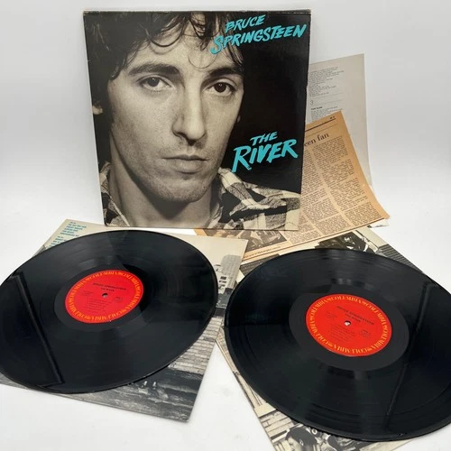 Bruce Springsteen The River 2LP 1980 Columbia PC2-36854 Mastered by Capitol VG+