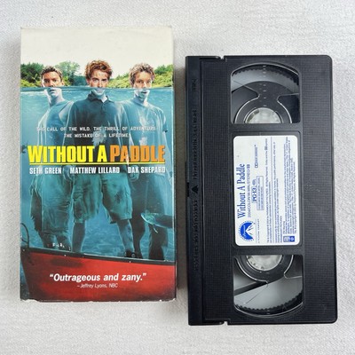 Without A Paddle VHS 2005 Comedy Adventure Seth Green
