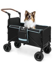 Extra Large Dog Stroller,Wagon Cart for Medium Large Dogs up to 200lbs  All ...