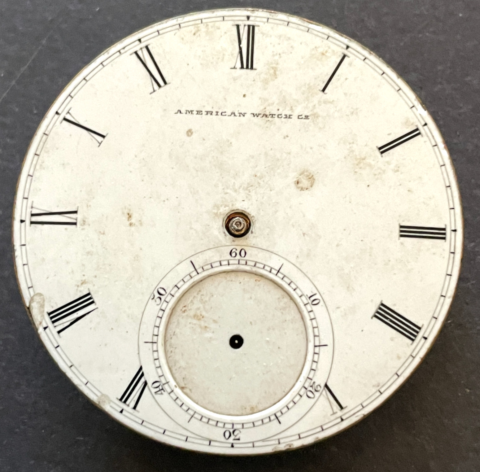 Antique 1866 Waltham PS Bartlett 1861 Pocket Watch Movement Parts 10s 13j USA