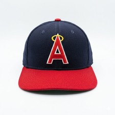 Vintage Sports Specialties California Angels Wool Fitted Hat Size Unknown