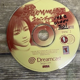 Shenmue | Sega Dreamcast  (Disc 1, 2, 3, Shenmue Passport) Discs Only