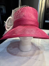 Tuscany Collection New York Fuchsia White Feather Pink Derby Tea Wedding
