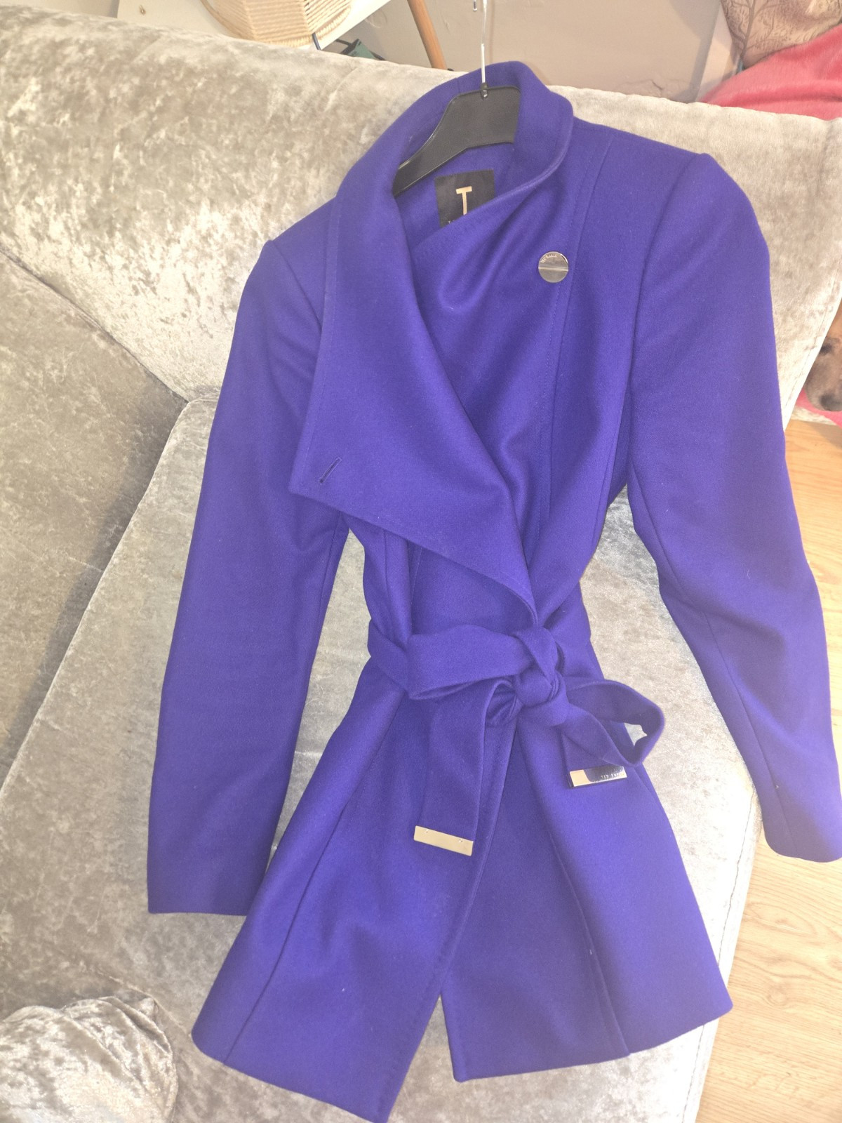 Ted Baker wrap coat size 1 in stylish design