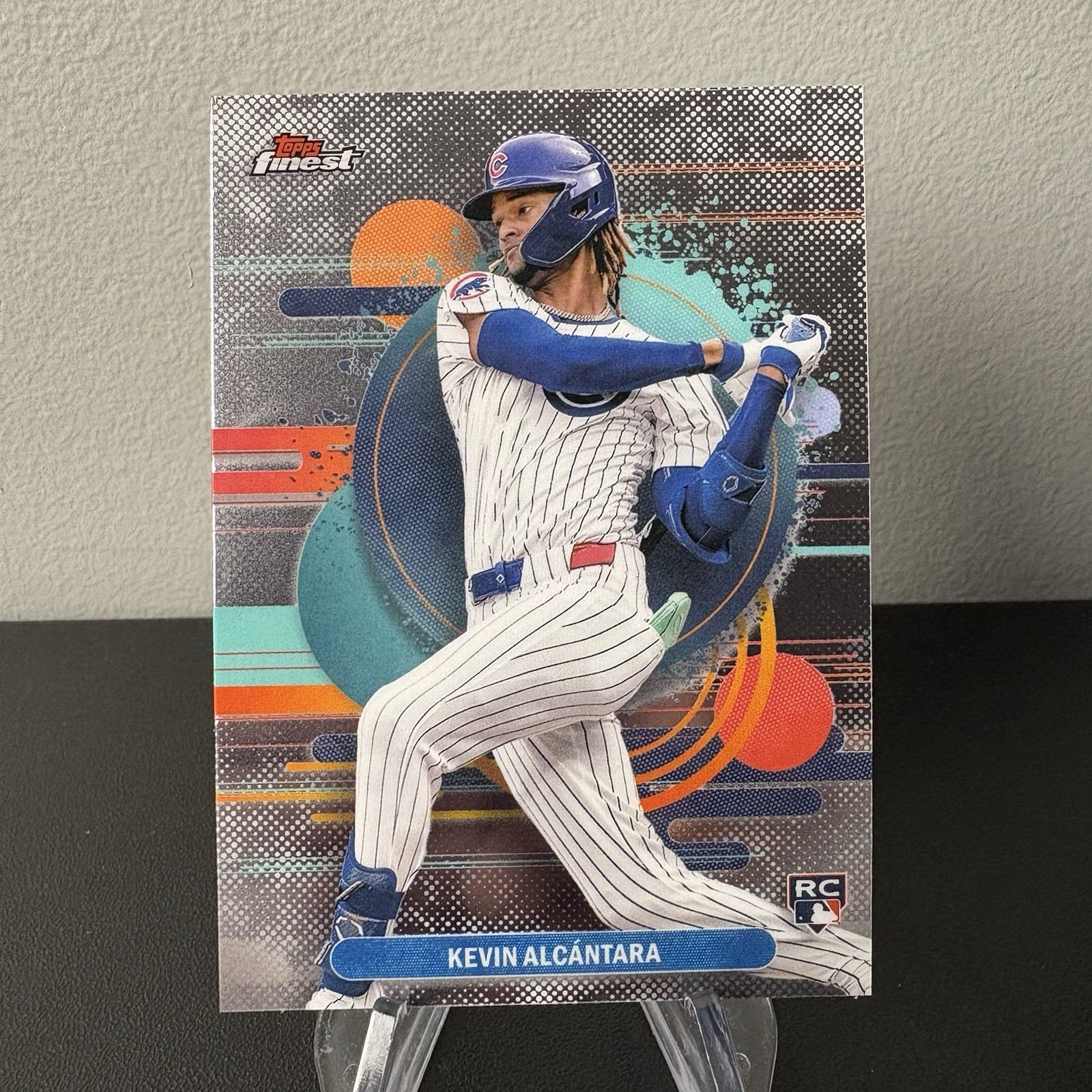 2025 Topps Finest Kevin Alcantara uncommon (RC) Chicago Cubs 167 Card
