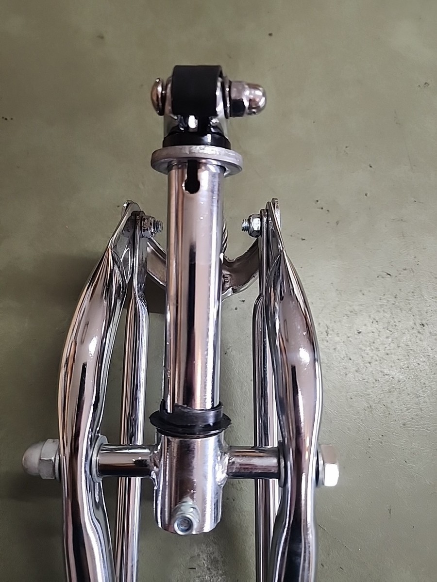SCHWINN LIL STINGRAY TRICYCLE CHROME SPRINGER FRONT FORK