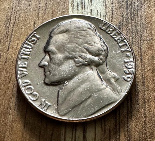 1959 P  UNCIRCULATED  JEFFERSON NICKEL