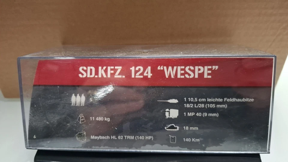 Carro Armato scala 1:72 Sd.Kfz. 124 "Wespe" (USSR 1943) - Immagine 2 di 2
