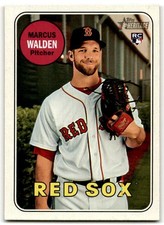 2018 Topps Heritage #605 Marcus Walden Boston Red Sox Rookie
