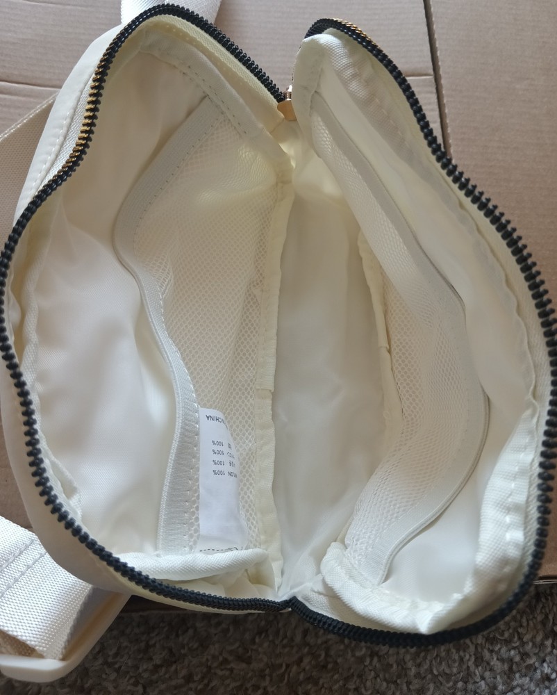 Belt Bag Fanny Pack Crossbody Bags with Initial Letter M Patch Brand New