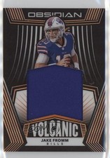 2020 Panini Obsidian Volcanic Material Electric Etch Orange /75 Jake Fromm 5c2