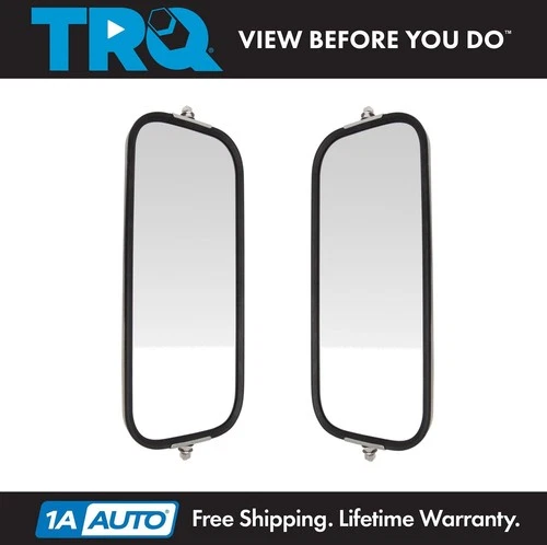 TRQ Mirror Set Fits Heavy Duty Trucks
