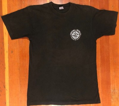 Vtg 1993 VIRTUAL WORLD Geo League Single Stitch Tshirt Sz L VIRTUAL REALITY GAME