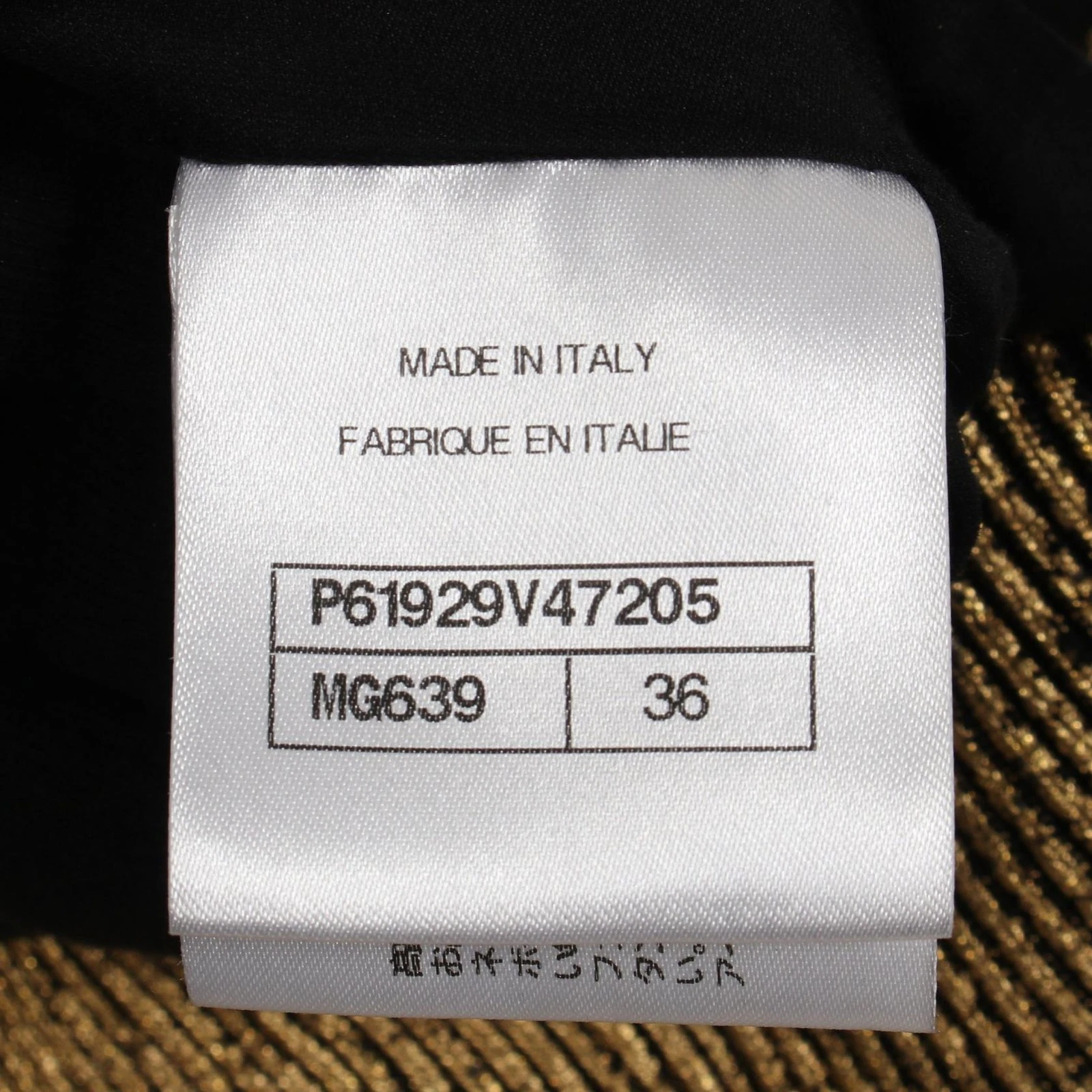 Blusa Chanel Collezione Eptian Cotone P61929V47205 r5_0713