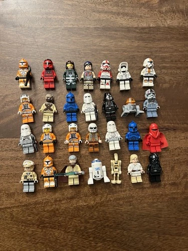 LEGO Star Wars Minifigures Sabine Wren, Shock Trooper, Bomb squad Clone Trooper