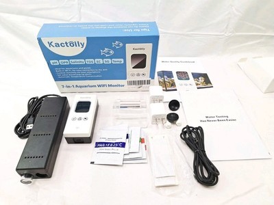 Kactoily Smart Aquarium Monitor All in One pH/ORP/Salt/S.G/TDS/EC/temp  OPEN BOX