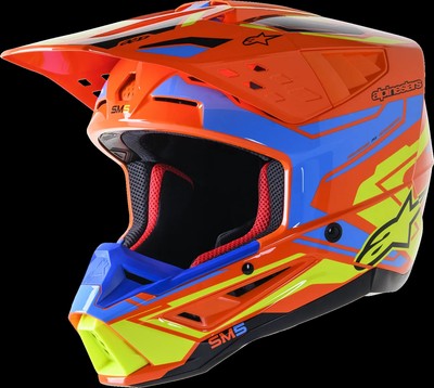 Helm Supertech M5 Action 2 ALPINESTARS Grafic 2