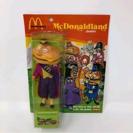 McDonald’s 1976 Ronald McDonald Vintage Market Toy Figure Set