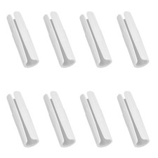8 Pieces Sheet Holders,Bed Sheet Grippers Keeps The Bed Sheet in Place White 