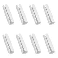 8 Pieces Sheet Holders,Bed Sheet Grippers Keeps The Bed Sheet in Place (White)