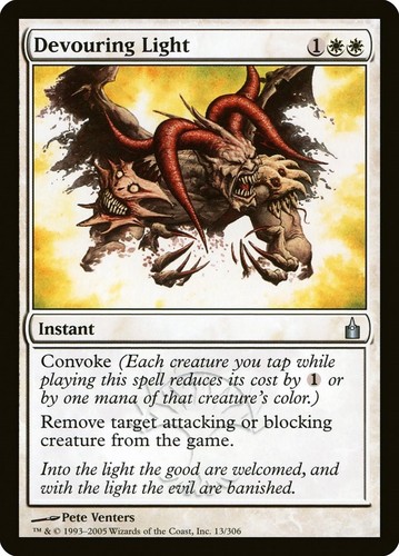 Devouring Light #13/306 Ravnica: City of Guilds MTG
