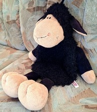 Nici Jolly Mäh Schaf Schwarz Tasche für Wärmflasche/ Aufbewahrung SELTEN! 48 cm