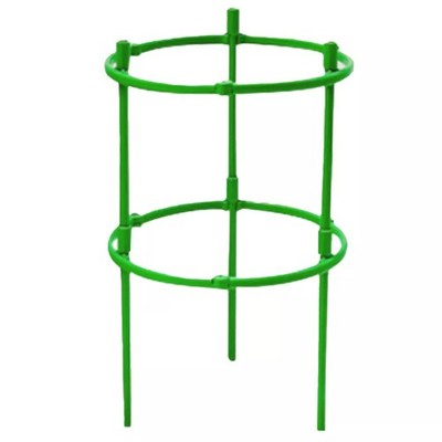 Two-Layer Modular Plant Support for Tomatoes and Vines Green 36cm x 17.5cm