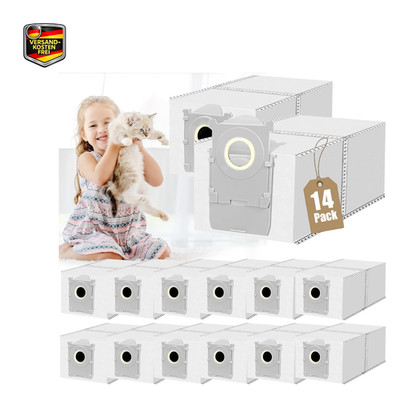 Staubbeutel 4L Ersatz für Ecovacs Deebot X8 Pro Omni T5