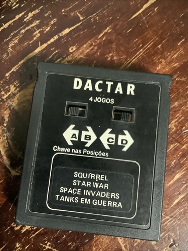 Cartuccia videogioco Atari 2600 4in1 Brasile (scoiattolo, Star Wars, carri armati Em Guerr - Foto 24 di 24