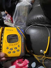 Sony Walkman Sports, Perfect Condition, Headphones Working WM-SFX44