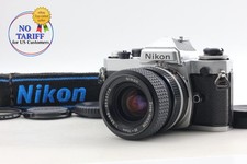  Near MINT Nikon FE Silver 35mm SLR Film Camera Ai-s Zoom 35-70mm From JAPAN