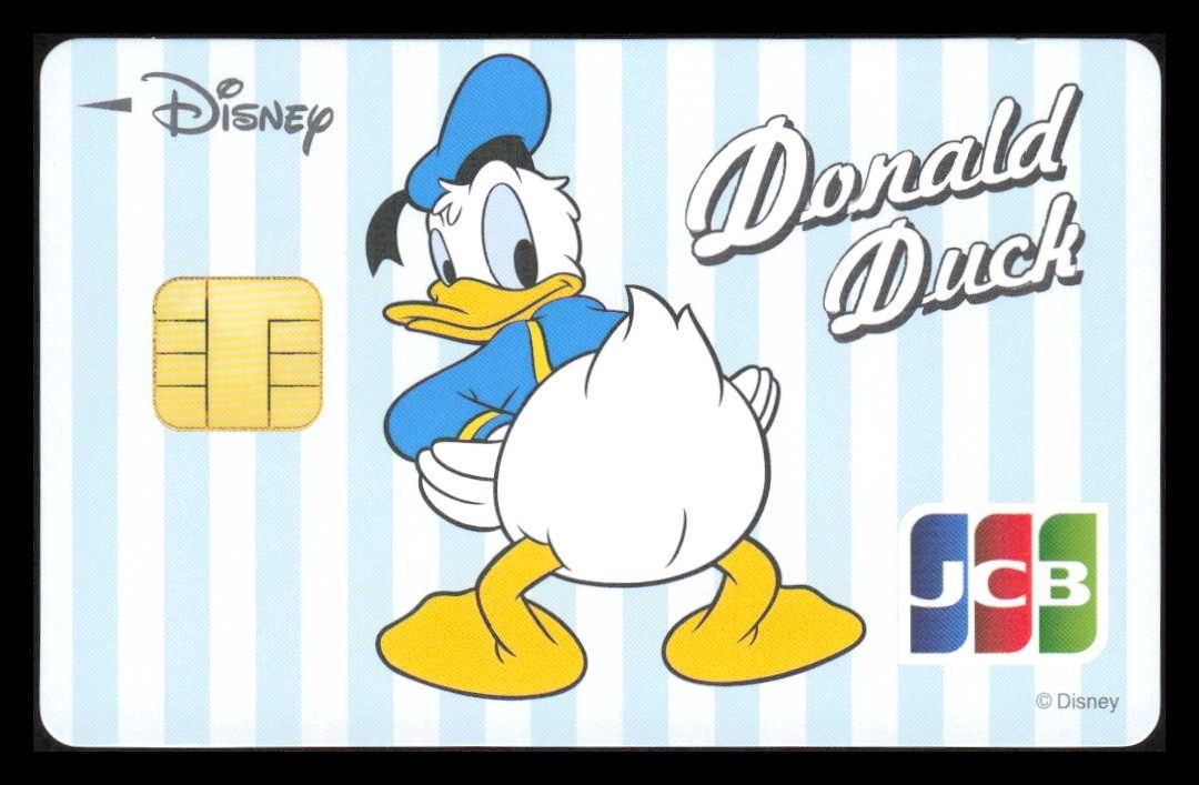 Disney Japan JCB Card Club Credit Card Promotional Ad Cards You