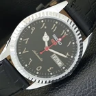 VINTAGE REFURBISHED SEIKO 5 AUTOMATIC 6309A JAPAN MENS ARABIC WATCH a441514-1