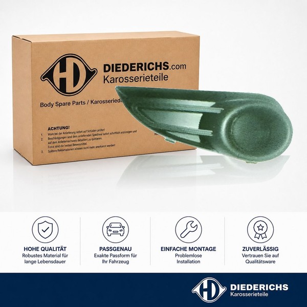 LÜFtungsgitter StossfÄNger Rechts Diederichs 4080142 FÜR CitroËN-image
