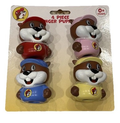 Buccee's 4 Piece Finger Puppets NEW