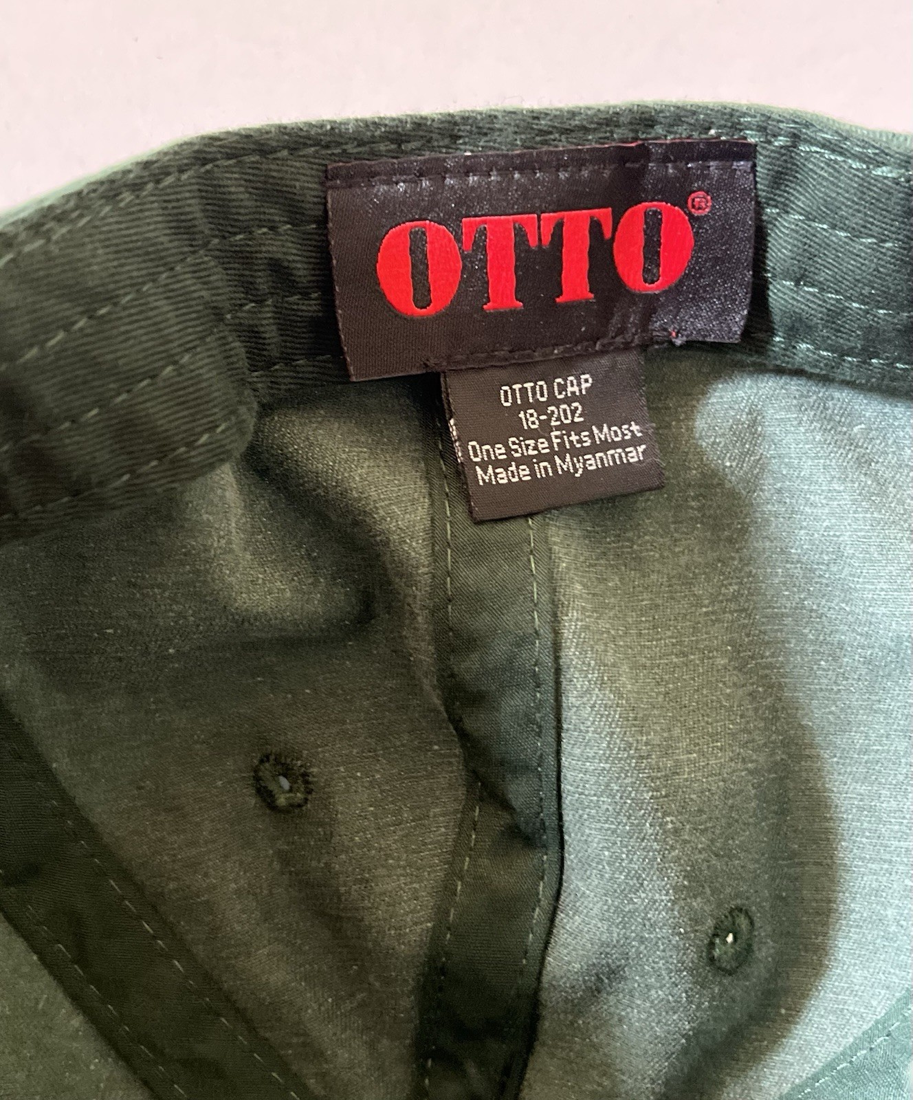 Green “Forgiven” Adjustable Strapback OTTO Hat, P… - image 4