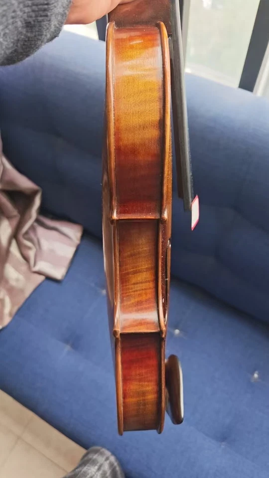 Guarneri 1716 4/4 手工制作小提琴宽带免费盒免费送货 — 第 4/4 张图片