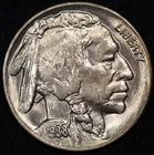 1938-D/D Buffalo Nickel Choice Uncirculated BU+