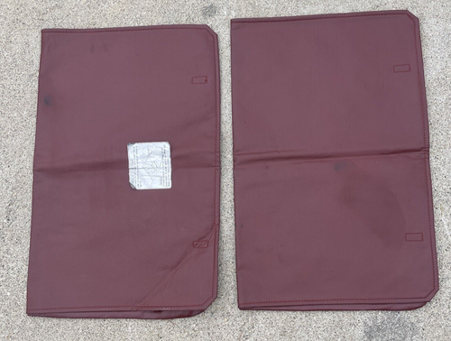 ✅ 1983-1989 Nissan Z31 300ZX Red Marron T-Top Glass Storage Stowage Bags Pouch - Bild 4 von 7