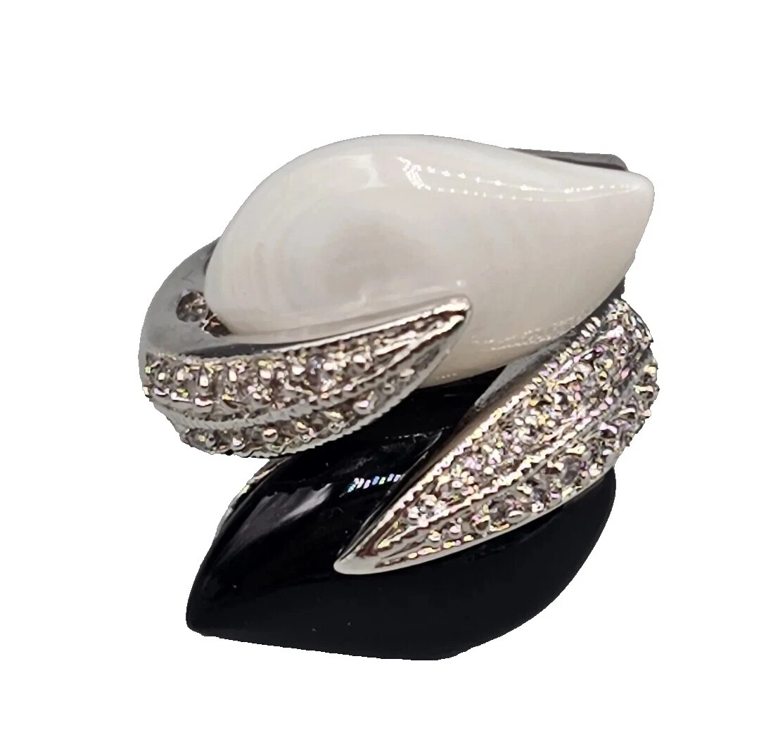 Anillos de moda platinado Acrílico