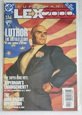 DC Comic Book....Superman: Lex 2000 #1, January 2001, Very Good Condition 