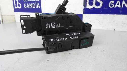 4 PIN Cerradura Puerta Trasera Izquierda para PEUGEOT 207 SW Outdoor 2009 173413 - Imagen 1 de 22