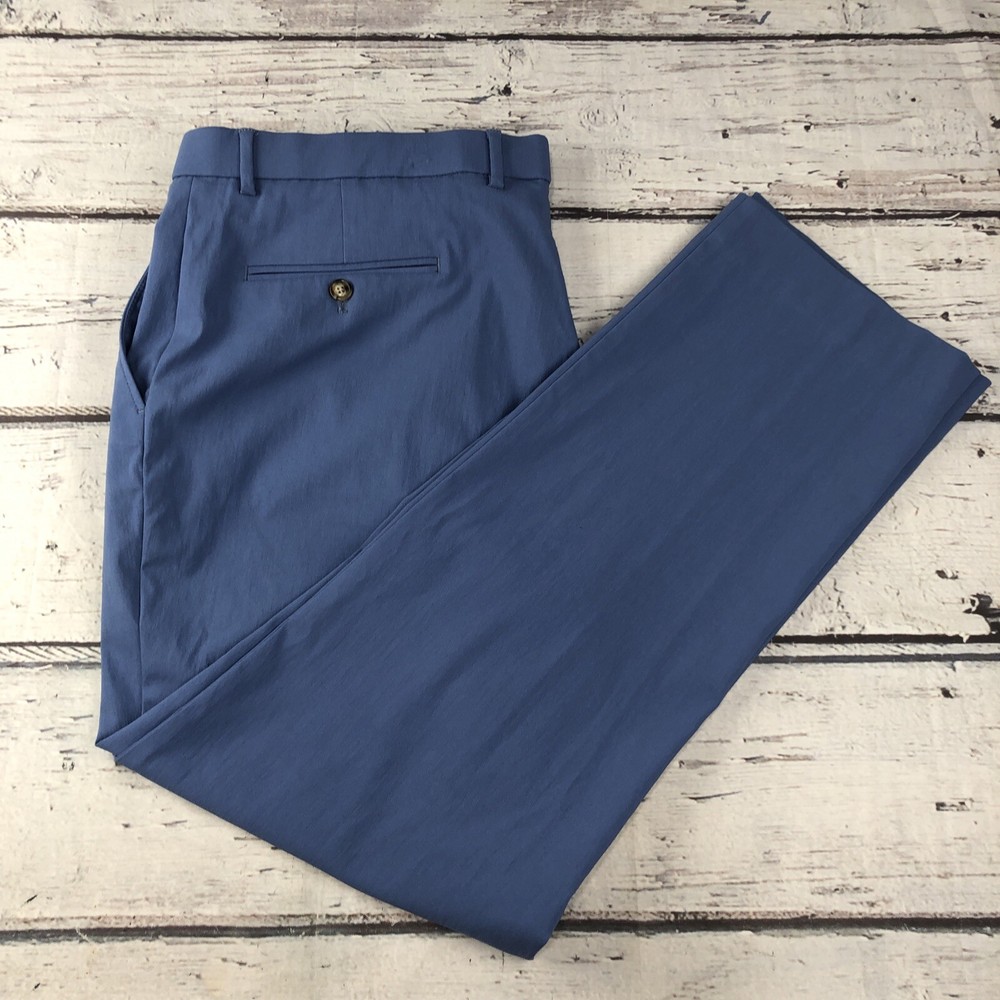 Men's Ralph Lauren Modern Fit Stretch Performance Pants 40x30 Blue