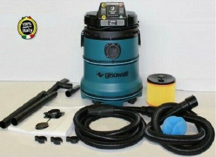 GISOWATT PC 35 --- Bidone Aspiratutto Compatto Gisowatt PC 35 litri Silent con P