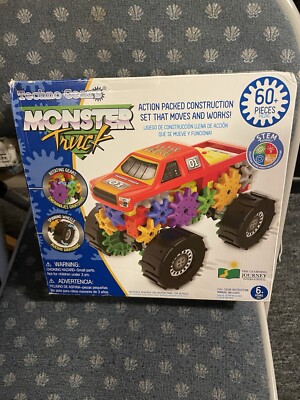 The Learning Journey Techno Gears Monster Truck 60 Pieces NEW (CA)