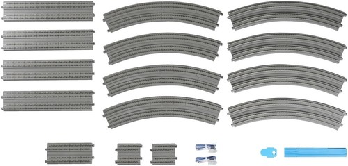 Kato Scala N V17 Doppio Binario Slab Track Set 20-877 Modellino Treno Rail Set Nuovo - Foto 2 di 3