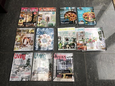 13x Magazine bundle job lot lifestyle food interior design country living etc 